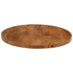 vidaXL Blat de masă rotund, Ø 50x2,5 cm, lemn masiv de mango brut vidaXL Blat de masă rotund, Ø 50x2,5 cm, lemn masiv de mango brut