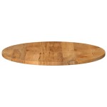 vidaXL Blat de masă rotund, Ø 80x2,5 cm, lemn masiv de mango brut vidaXL Blat de masă rotund, Ø 80x2,5 cm, lemn masiv de mango brut
