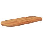 vidaXL Blat de masă oval, 120x50x2,5 cm, lemn masiv de acacia