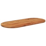 vidaXL Blat de masă oval, 90x40x3,8 cm, lemn masiv de acacia vidaXL Blat de masă oval, 90x40x3,8 cm, lemn masiv de acacia