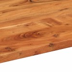 vidaXL Blat de masă oval, 90x40x3,8 cm, lemn masiv de acacia vidaXL Blat de masă oval, 90x40x3,8 cm, lemn masiv de acacia