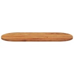 vidaXL Blat de masă oval, 110x50x3,8 cm, lemn masiv de acacia