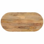 vidaXL Blat de masă oval, 140x50x2,5 cm, lemn masiv de mango