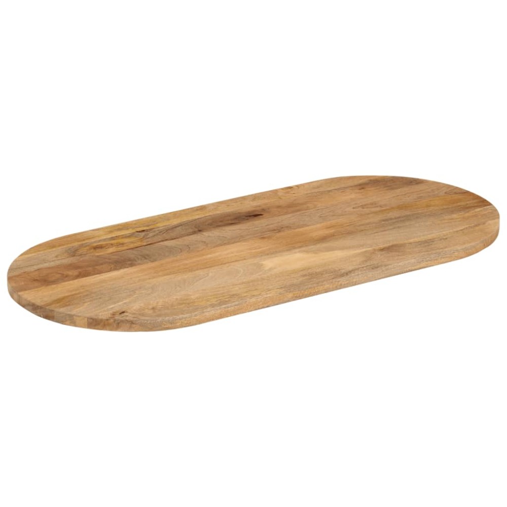 vidaXL Blat de masă oval, 140x60x2,5 cm, lemn masiv de mango