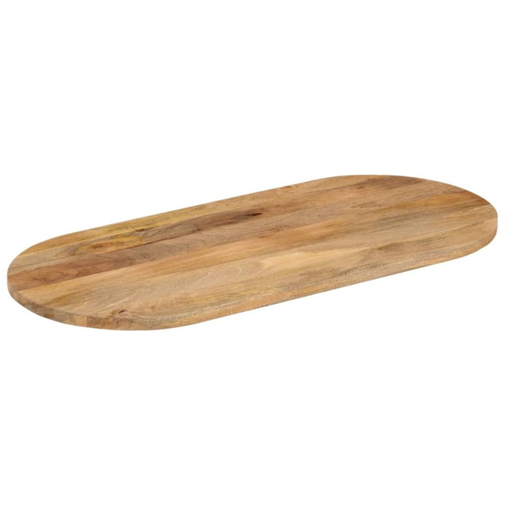 vidaXL Blat de masă oval, 120x50x3,8 cm, lemn masiv de mango