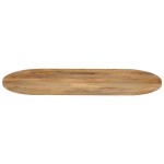 vidaXL Blat de masă oval, 140x50x3,8 cm, lemn masiv de mango