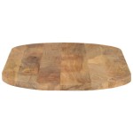 vidaXL Blat de masă oval, 140x60x3,8 cm, lemn masiv de mango