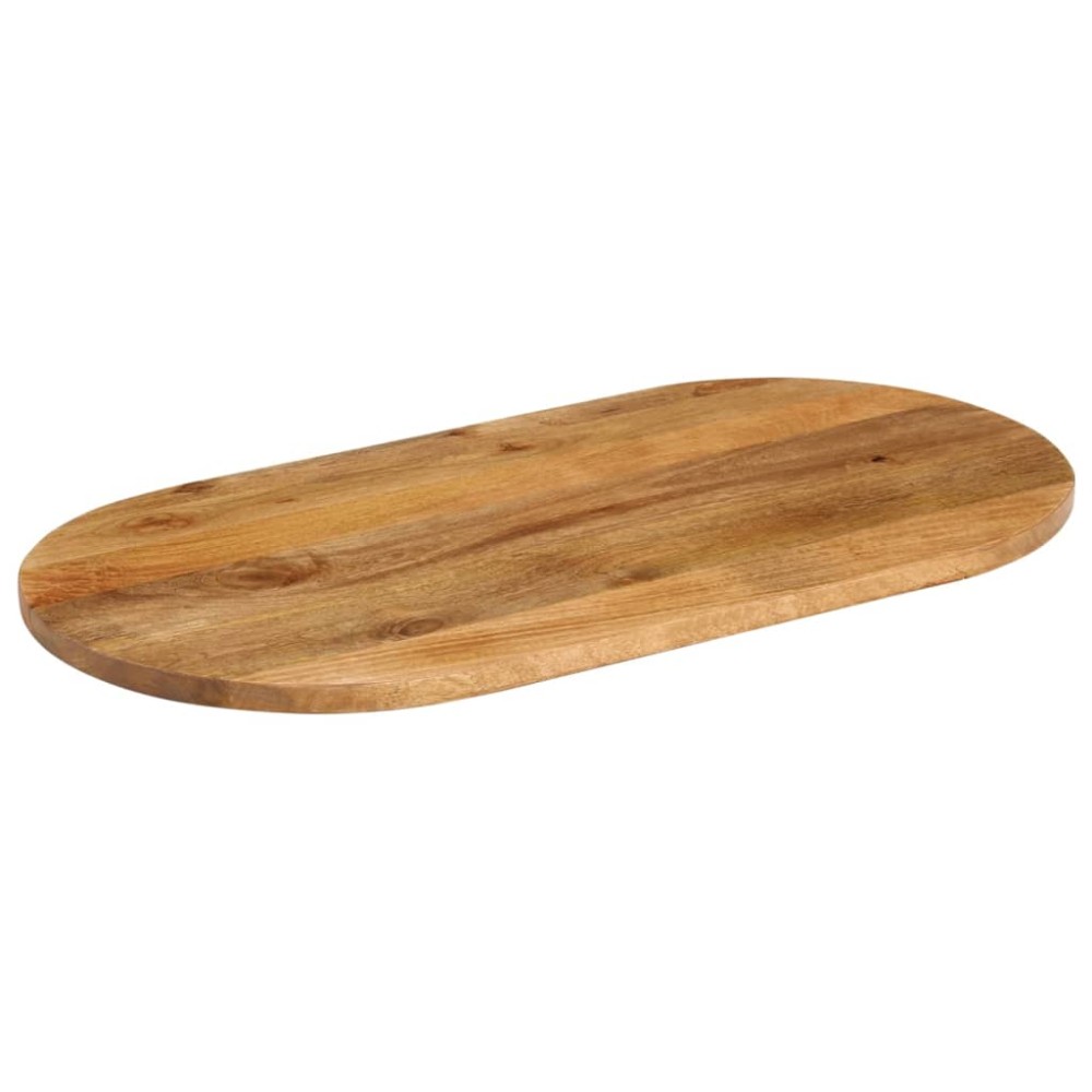 vidaXL Blat de masă oval, 140x50x2,5 cm, lemn masiv de mango