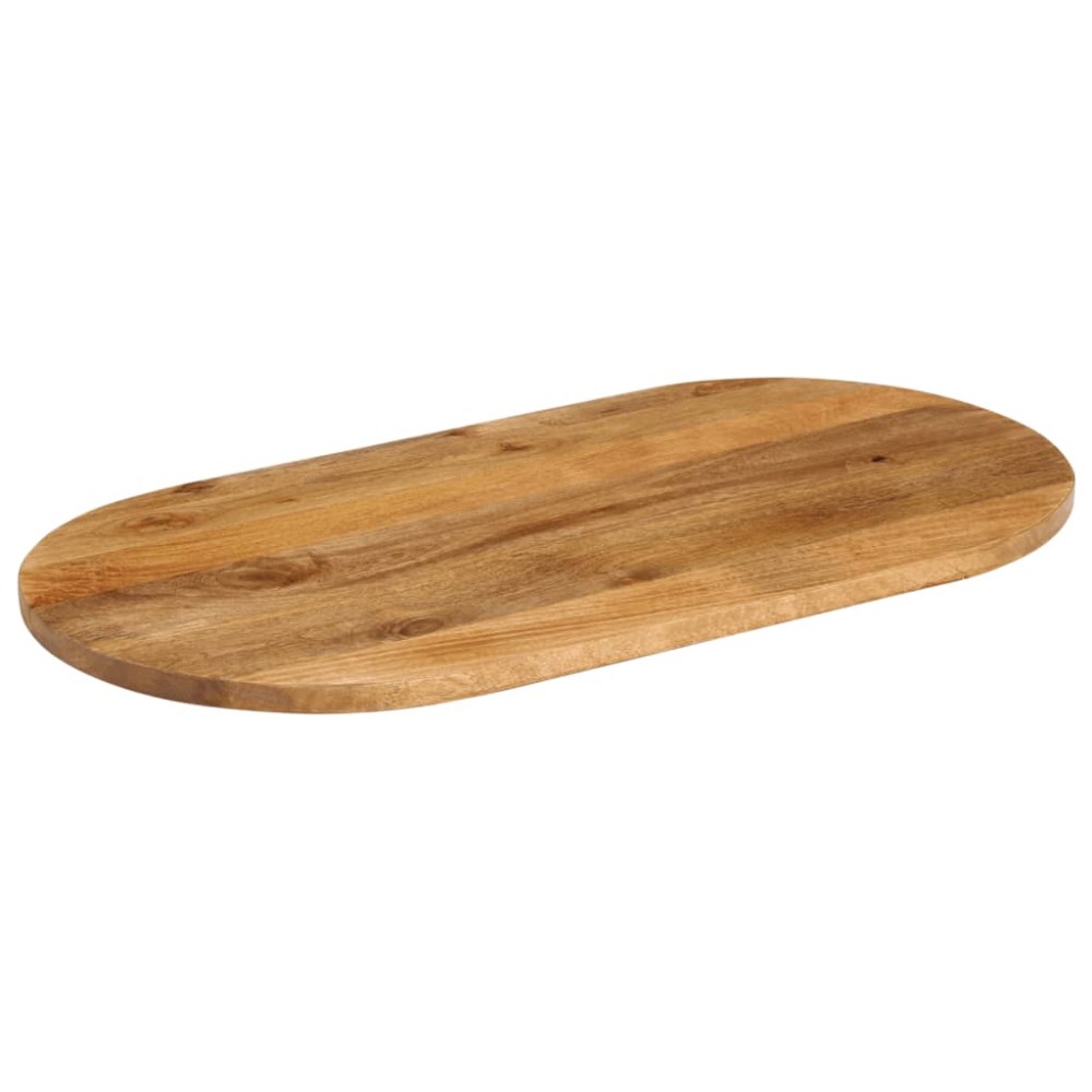 vidaXL Blat de masă oval, 140x50x3,8 cm, lemn masiv de mango