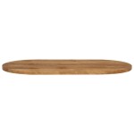 vidaXL Blat de masă oval, 140x50x3,8 cm, lemn masiv de mango