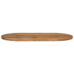 vidaXL Blat de masă oval, 120x60x3,8 cm, lemn masiv de mango