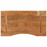 vidaXL Blat de birou 80x50x2,5 cm dreptunghiular lemn masiv de acacia vidaXL Blat de birou 80x50x2,5 cm dreptunghiular lemn masiv de acacia