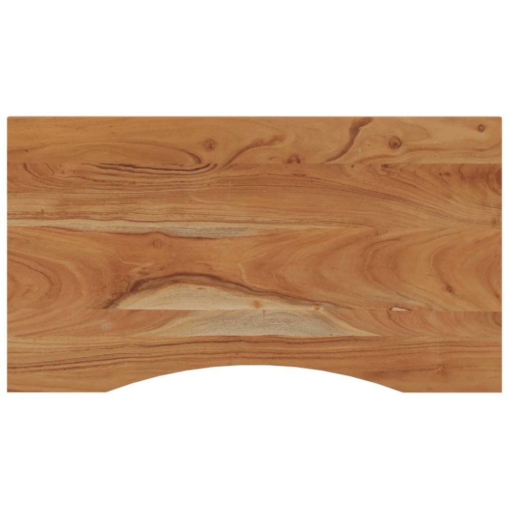 vidaXL Blat de birou 100x50x2,5 cm dreptunghiular lemn masiv de acacia