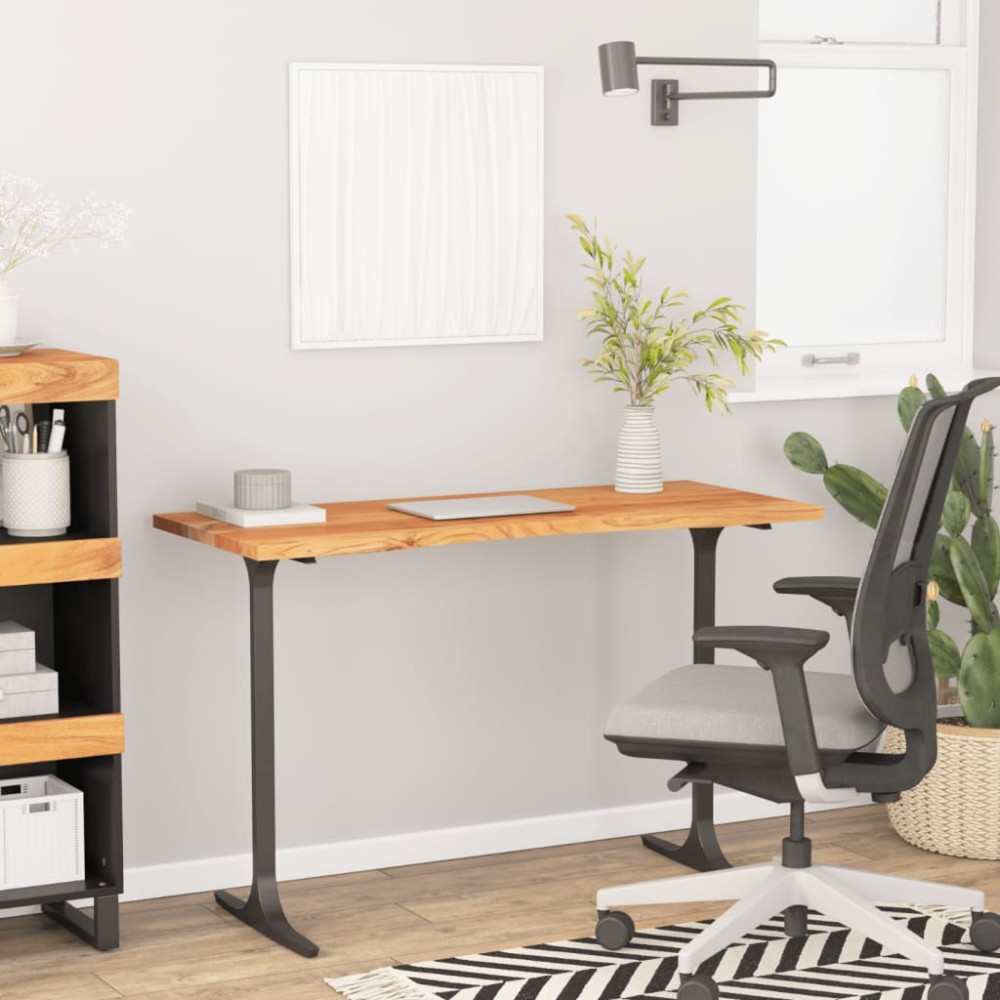 vidaXL Blat de birou 110x50x2,5 cm dreptunghiular lemn masiv de acacia
