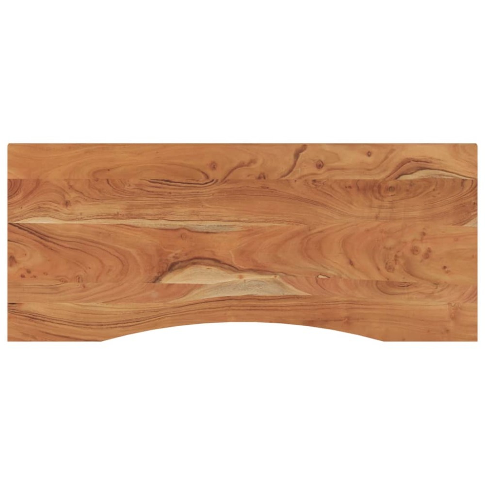 vidaXL Blat de birou 120x50x2,5 cm dreptunghiular lemn masiv de acacia