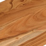 vidaXL Blat de birou 80x60x2,5 cm dreptunghiular lemn masiv de acacia vidaXL Blat de birou 80x60x2,5 cm dreptunghiular lemn masiv de acacia