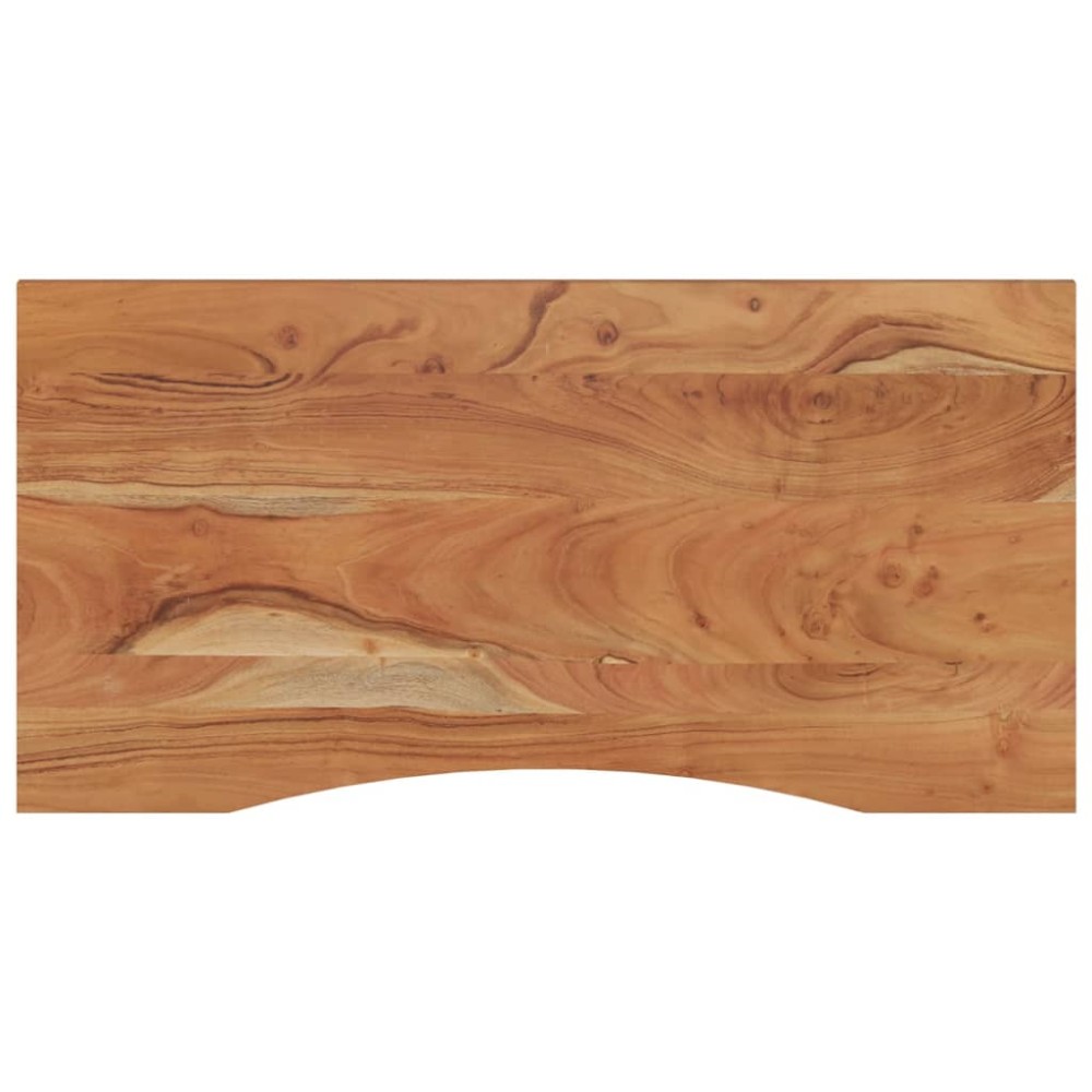vidaXL Blat de birou 110x60x2,5 cm dreptunghiular lemn masiv de acacia