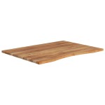 vidaXL Blat de birou 100x80x2,5 cm dreptunghiular lemn masiv de acacia