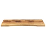 vidaXL Blat birou cu decupaj curbat 90x50x2,5 cm lemn masiv mango brut vidaXL Blat birou cu decupaj curbat 90x50x2,5 cm lemn masiv mango brut