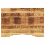 vidaXL Blat birou cu decupaj curbat 100x50x2,5cm lemn masiv mango brut vidaXL Blat birou cu decupaj curbat 100x50x2,5cm lemn masiv mango brut