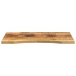 vidaXL Blat birou cu decupaj curbat 100x50x2,5cm lemn masiv mango brut vidaXL Blat birou cu decupaj curbat 100x50x2,5cm lemn masiv mango brut