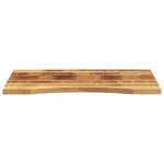 vidaXL Blat birou cu decupaj curbat 100x60x2,5 cm lemn masiv mango vidaXL Blat birou cu decupaj curbat 100x60x2,5 cm lemn masiv mango