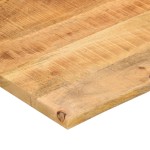 vidaXL Blat birou cu decupaj curbat 100x60x2,5 cm lemn masiv mango vidaXL Blat birou cu decupaj curbat 100x60x2,5 cm lemn masiv mango