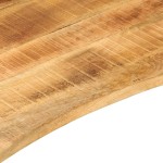 vidaXL Blat birou cu decupaj curbat 100x60x2,5 cm lemn masiv mango vidaXL Blat birou cu decupaj curbat 100x60x2,5 cm lemn masiv mango