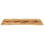 vidaXL Blat birou cu decupaj curbat 110x80x2,5cm lemn masiv mango brut vidaXL Blat birou cu decupaj curbat 110x80x2,5cm lemn masiv mango brut