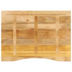 vidaXL Blat birou cu decupaj curbat 110x80x2,5cm lemn masiv mango brut vidaXL Blat birou cu decupaj curbat 110x80x2,5cm lemn masiv mango brut