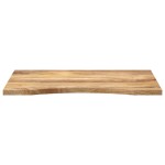vidaXL Blat birou cu decupaj curbat 100x50x2,5cm lemn masiv mango brut vidaXL Blat birou cu decupaj curbat 100x50x2,5cm lemn masiv mango brut