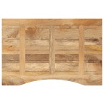 vidaXL Blat birou cu decupaj curbat 100x50x2,5cm lemn masiv mango brut vidaXL Blat birou cu decupaj curbat 100x50x2,5cm lemn masiv mango brut