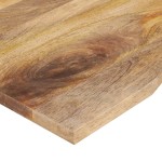 vidaXL Blat birou cu decupaj curbat 100x50x2,5cm lemn masiv mango brut vidaXL Blat birou cu decupaj curbat 100x50x2,5cm lemn masiv mango brut
