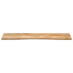 vidaXL Blat birou cu decupaj curbat 160x50x2,5cm lemn masiv mango brut