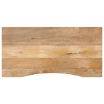 vidaXL Blat birou cu decupaj curbat 120x60x2,5 cm lemn masiv mango vidaXL Blat birou cu decupaj curbat 120x60x2,5 cm lemn masiv mango