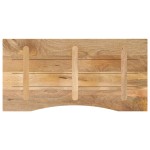 vidaXL Blat birou cu decupaj curbat 120x60x2,5 cm lemn masiv mango vidaXL Blat birou cu decupaj curbat 120x60x2,5 cm lemn masiv mango
