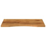 vidaXL Blat birou cu decupaj curbat 100x50x2,5cm lemn masiv mango brut vidaXL Blat birou cu decupaj curbat 100x50x2,5cm lemn masiv mango brut