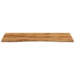 vidaXL Blat birou cu decupaj curbat 140x50x2,5cm lemn masiv mango brut