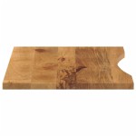 vidaXL Blat birou cu decupaj curbat 100x60x2,5 cm lemn masiv mango vidaXL Blat birou cu decupaj curbat 100x60x2,5 cm lemn masiv mango
