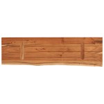 vidaXL Raft perete 70x20x2,5 cm dreptunghiular lemn acacia margine vie vidaXL Raft perete 70x20x2,5 cm dreptunghiular lemn acacia margine vie
