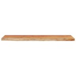 vidaXL Raft perete 80x20x2,5 cm dreptunghiular lemn acacia margine vie vidaXL Raft perete 80x20x2,5 cm dreptunghiular lemn acacia margine vie