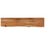 vidaXL Raft perete 90x20x2,5 cm dreptunghiular lemn acacia margine vie vidaXL Raft perete 90x20x2,5 cm dreptunghiular lemn acacia margine vie