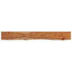 vidaXL Raft perete 140x20x2,5cm dreptunghiular lemn acacia margine vie vidaXL Raft perete 140x20x2,5cm dreptunghiular lemn acacia margine vie