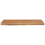 vidaXL Raft perete 60x30x2,5 cm dreptunghiular lemn acacia margine vie vidaXL Raft perete 60x30x2,5 cm dreptunghiular lemn acacia margine vie