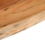 vidaXL Raft perete 70x30x2,5 cm dreptunghiular lemn acacia margine vie vidaXL Raft perete 70x30x2,5 cm dreptunghiular lemn acacia margine vie