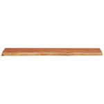 vidaXL Raft perete 90x30x2,5 cm dreptunghiular lemn acacia margine vie vidaXL Raft perete 90x30x2,5 cm dreptunghiular lemn acacia margine vie