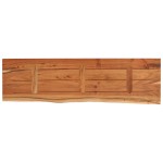 vidaXL Raft perete 90x30x2,5 cm dreptunghiular lemn acacia margine vie vidaXL Raft perete 90x30x2,5 cm dreptunghiular lemn acacia margine vie