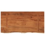 vidaXL Blat masă 80x40x2,5 cm dreptunghiular lemn acacia margine vie