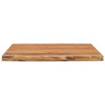 vidaXL Blat de baie, 60x60x2,5 cm, pătrat, lemn masiv acacia vidaXL Blat de baie, 60x60x2,5 cm, pătrat, lemn masiv acacia