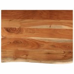 vidaXL Blat de baie, 70x60x2,5 cm, dreptunghiular, lemn masiv acacia vidaXL Blat de baie, 70x60x2,5 cm, dreptunghiular, lemn masiv acacia